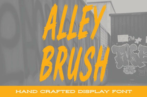 Alley Brush Font for Bold Branding