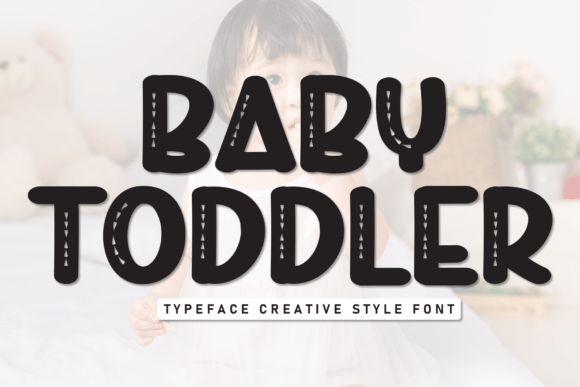 Baby Toddler Font for Business Branding