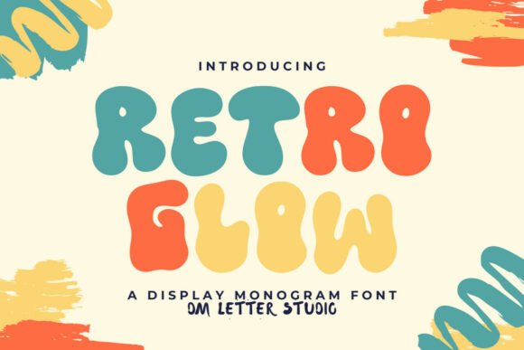Build a Recognizable Brand with the Retro Glow Display Font