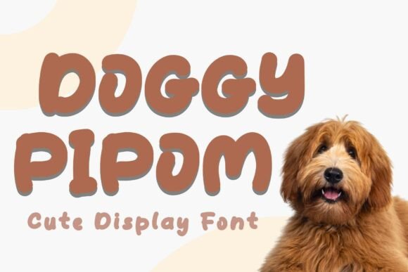 Doggy Pipom Font for Creative Projects