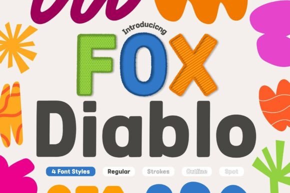 Fox Diablo Font for Bold Design