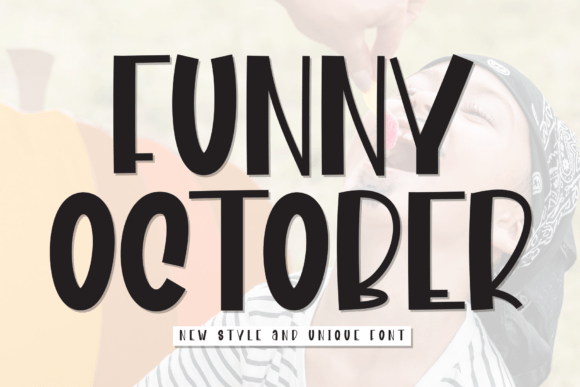 Funny October Font