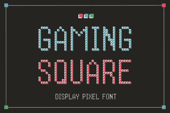 Gaming Square: A Pixel Font Review for Brand Designers and Creatives
