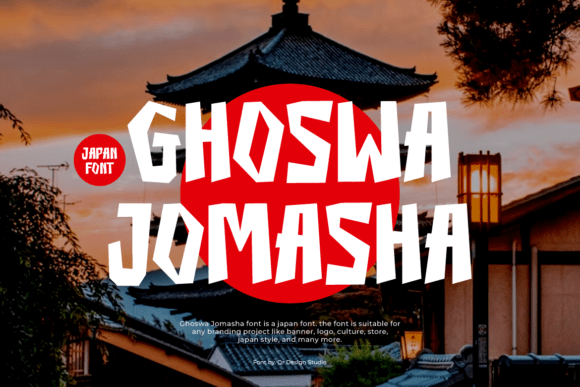 Ghoswa Jomasha Font