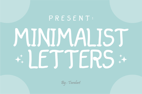 Minimalist Letters: Handwritten All-Caps Font for Clean Layouts