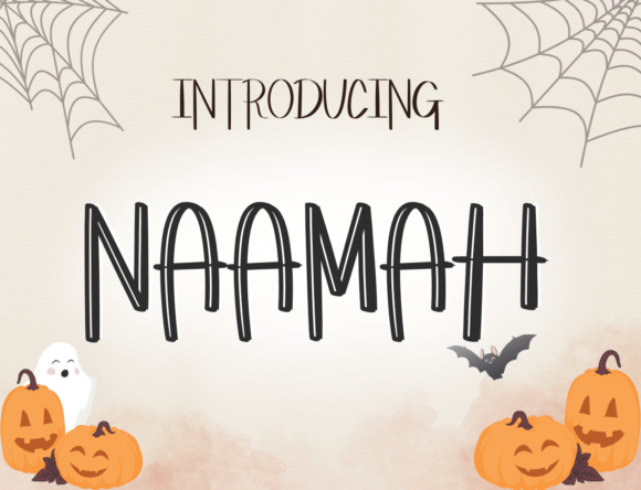 Naamah: A Quirky Font for Business Branding