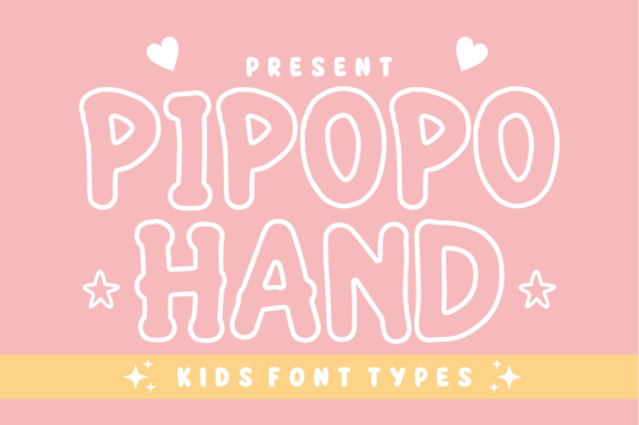 Pipopo Hand: A Friendly Display Font for Content Creators