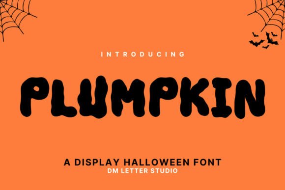 Plumpkin: A Chunky Display Font for Cozy Fall Design
