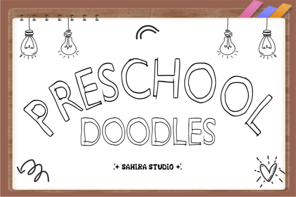 Preschool Doodles Font