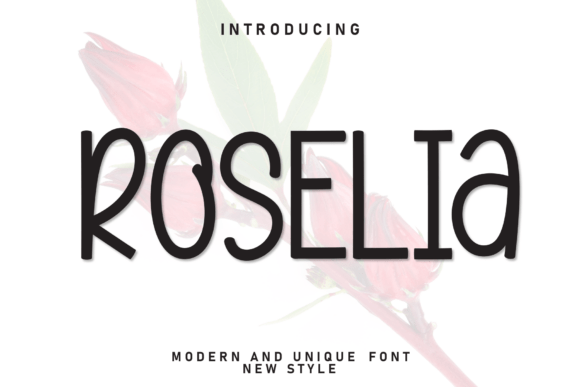 Roselia Font for Editorial Design