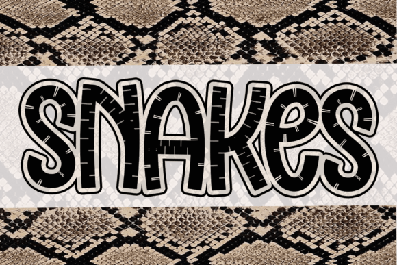 Snakes Font for Web Design