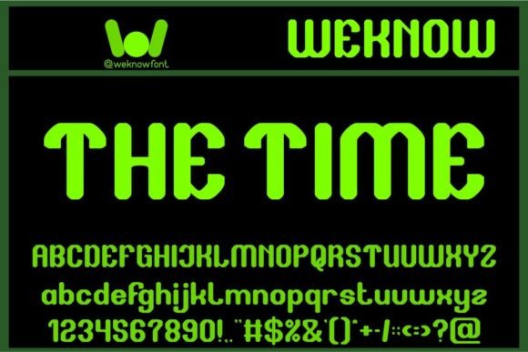 The Time Font Review: A Display Typeface for Future-Focused Makers