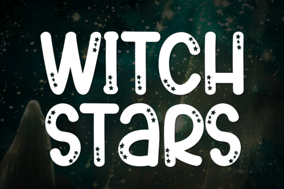 Witch Stars: A Casual Display Font for Modern Editorial Design