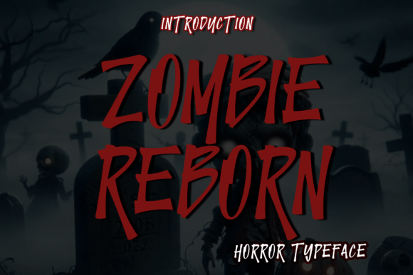 Zombie Reborn: A Handwritten Display Font for Thoughtful Branding